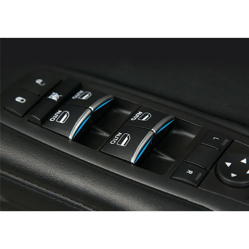 

Fits Sequin For Jeep Grand Cherokee Window Button Interior Parts Accessory Car