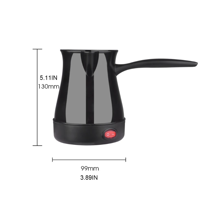 

Premium Stainless Steel+ABS Material Semi-Automatic Switch Type Electric Espresso Coffee Maker