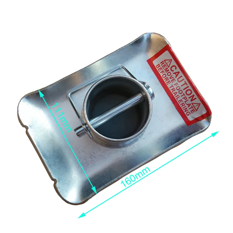 Круглый A Frame Трейлер Джек topwind с ножной пластиной и колесиком колесная Лодка RV