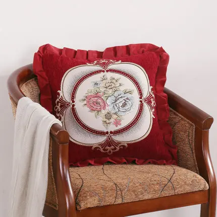 Домашние Декоративные диванные подушки плюшевые двухсторонние с животным