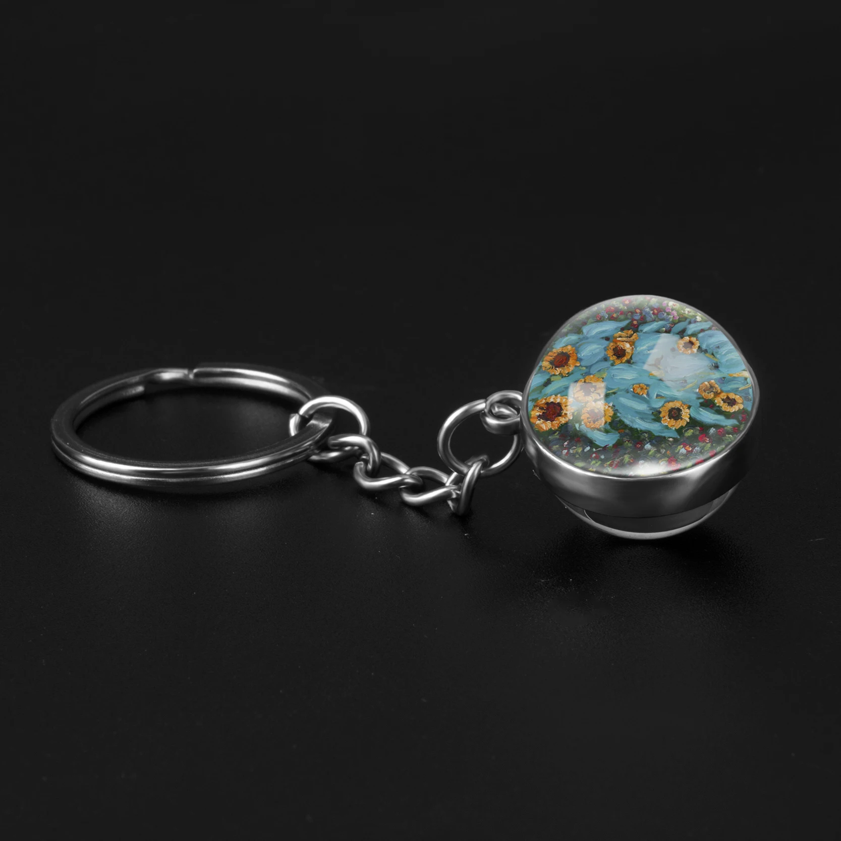 Ван Гог Пейзаж строительство картина маслом человека двухстороннее стекло