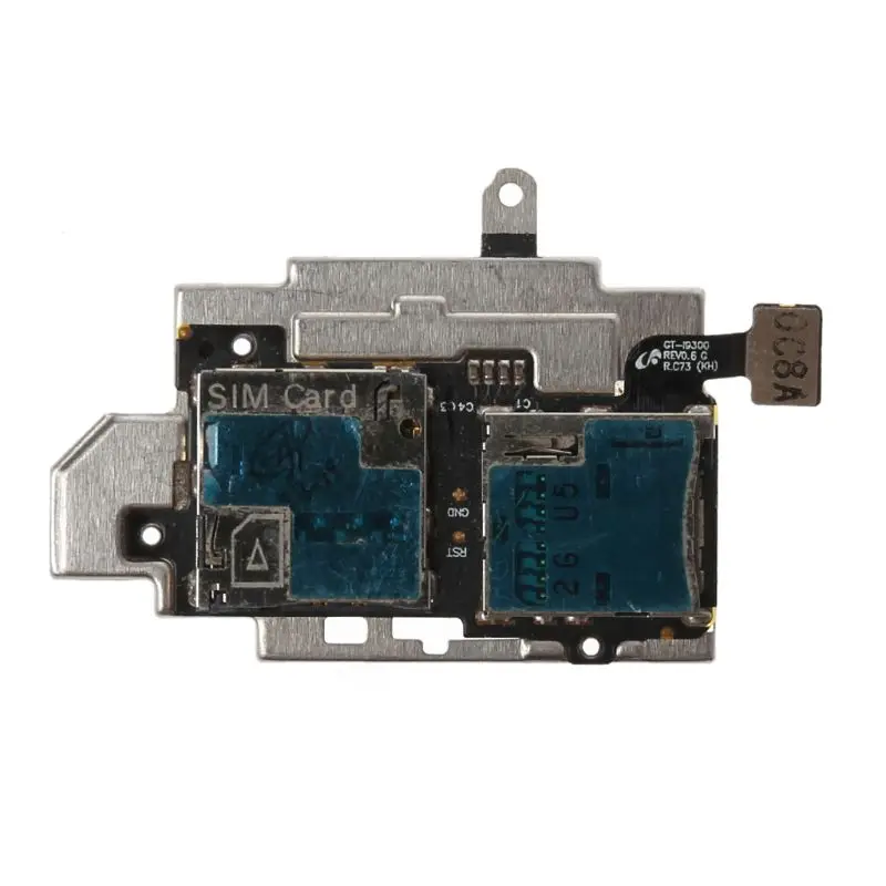 Держатель слота для SIM карты SD гибкий кабель считывания замена Ремонт Samsung S3 I9300 T999