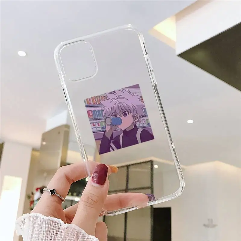 

Hunter x Hunter anime JAPAN Phone Case Transparent Clear for iPhone 11 12 mini pro XS MAX 8 7 6 6S Plus X 5S SE XR 2020
