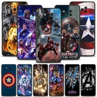 Phone Case For Xiaomi Poco NFC Pro Note Civi 11T 10T Lite Pro Capa Avengers Marvel