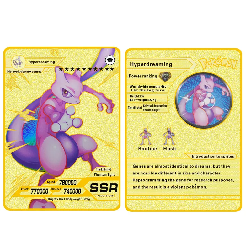 

Pre Sale Pokemon Metal Card Vmax Double Color Bikachu Charizard Pokemon Cards 1St Edition Golden Cards Collection Gift Game Toy