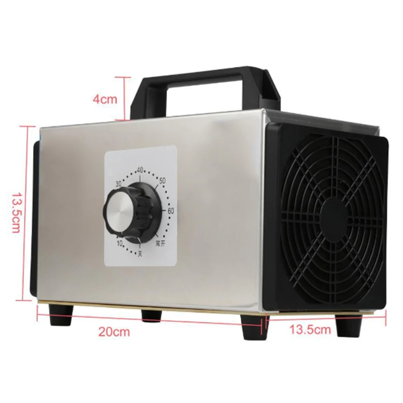 

220V 32G/H Ozone Generator, Ozone Generator, Air Purifier, Household Cleaning Ozone Removal-EU Plug