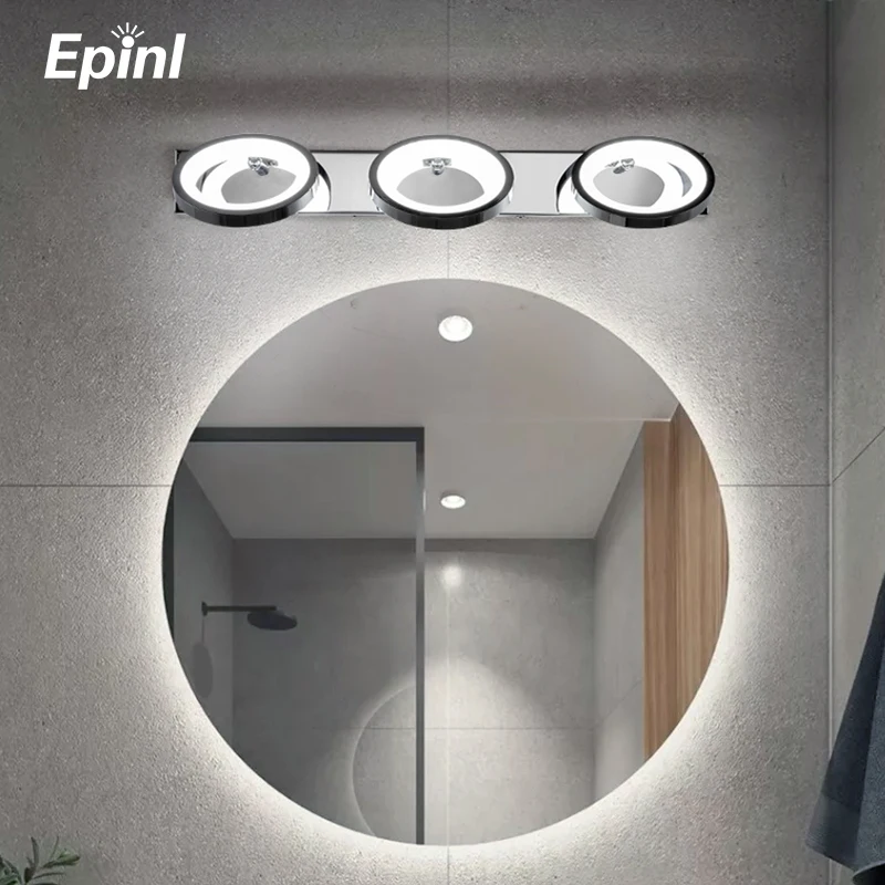 Epinl современный кольцевой светодиодный светильник Creativ складной вращающийся для