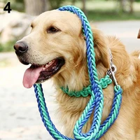 50 hot sales durable nylon 130cm dog leash traction rope collar harness for medium large dog