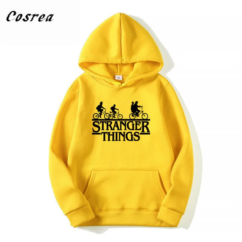 Очень странные дела свитер с капюшоном Eleven Футболка Пуловер для косплея