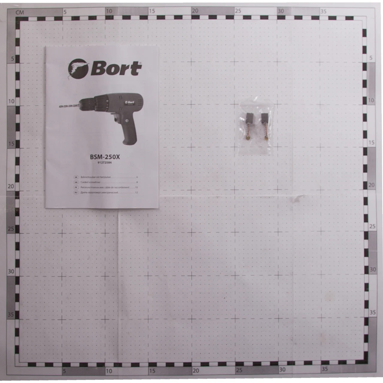 Дрель шуруповерт электрический Bort BSM 250X (Мощность 280 Вт скорость вращения 0 800