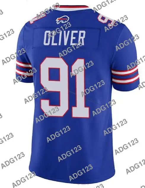 

Stitch Buffalo Ed Oliver Blue Men Women Kid Youth Vapor Limited Jersey