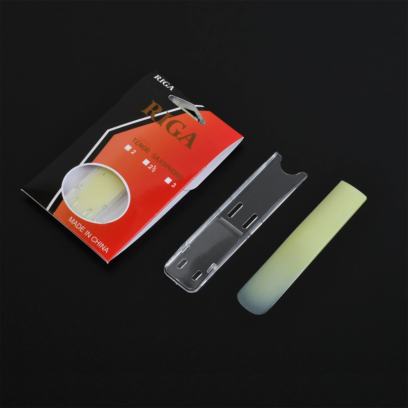 RIGA 3pcs Tenor Saxophone Reeds Sax Resin Reed Accessories Strength 1.5 |