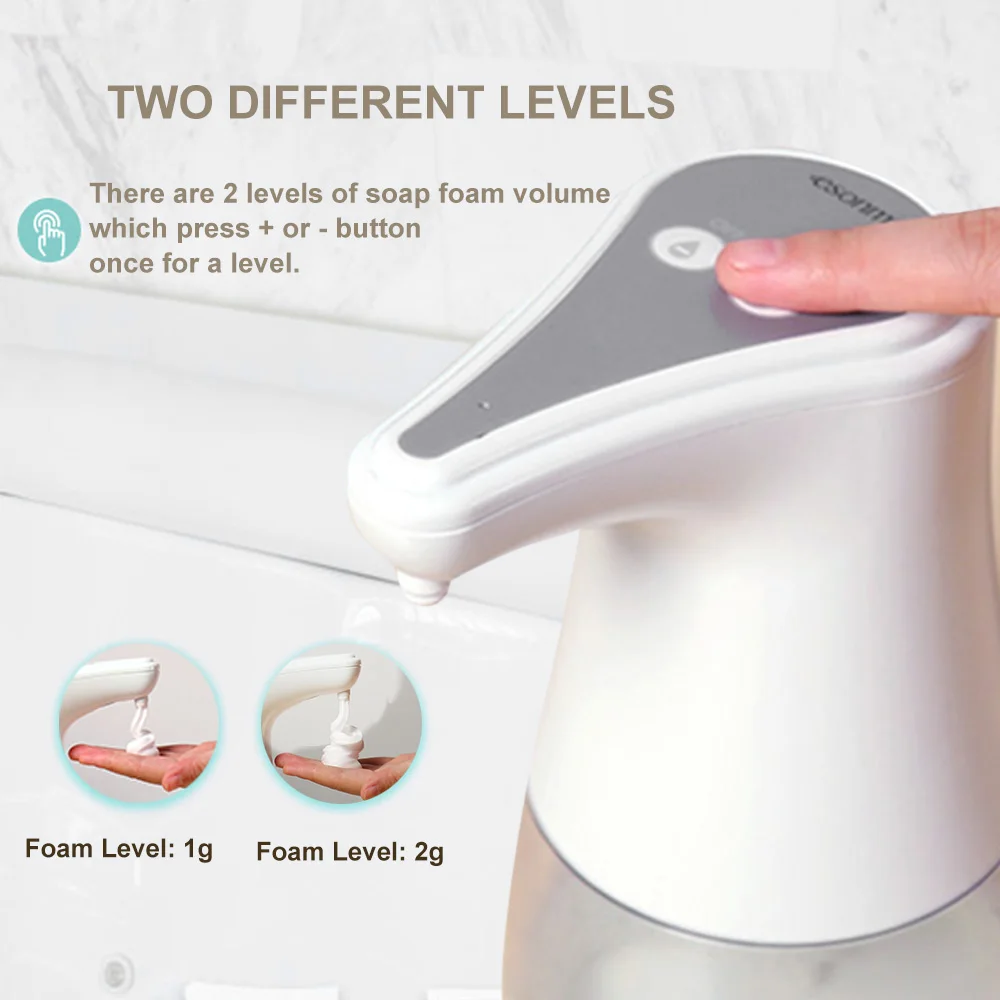 Автоматический диспенсер для мыла сенсорный с датчиком движения ванной комнаты |