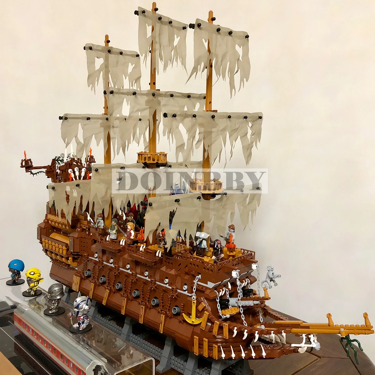 16016 Летающий Ducthman корабль идеи Пираты Карибы фильмы 3652 шт MOC модели строительные блоки кирпичи детские игрушки