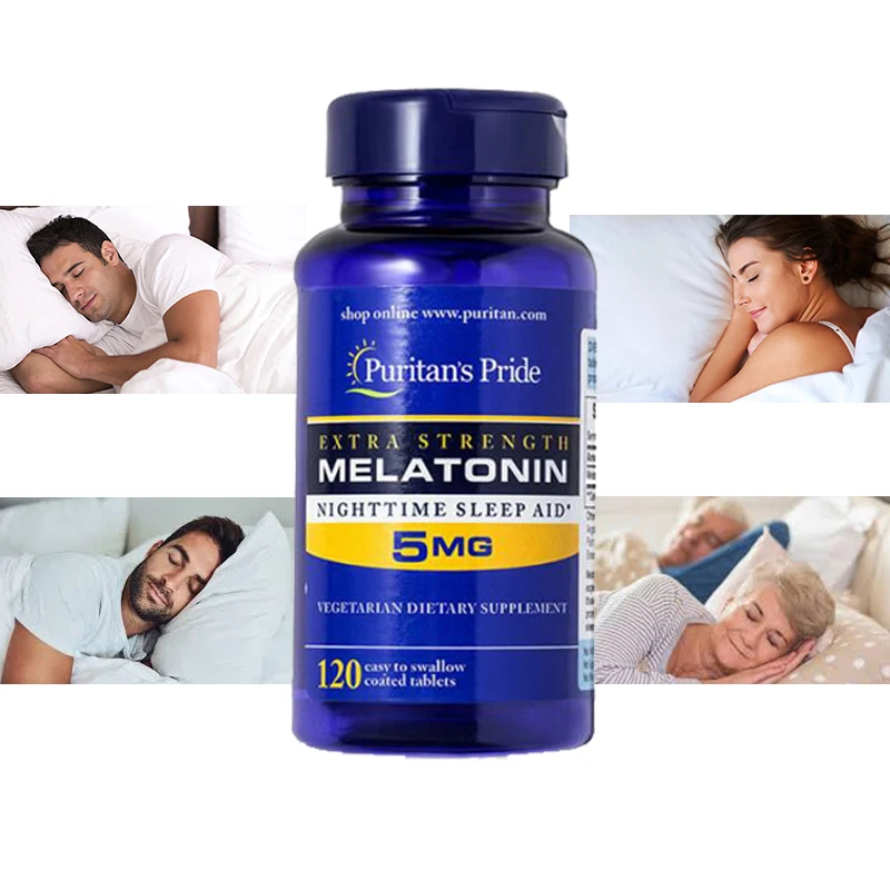 

Rapid Release Melatonin 3 Mg / 5 Mg 120 Count Night Sleep Assistance Free Shipping