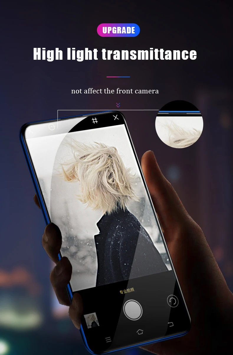 Защитная пленка VALAM из закаленного стекла для huawei P smart Z, полное покрытие для huawei P smart plus Z, защитное стекло