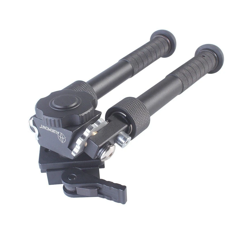 

Tactical Bipod 7"-10" QD Picatinny RIS Rail Mount Foldable Adjustable