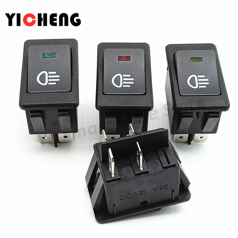 Переключатель противотуманных фар для модификации автомобиля 4 шт. светодиодный