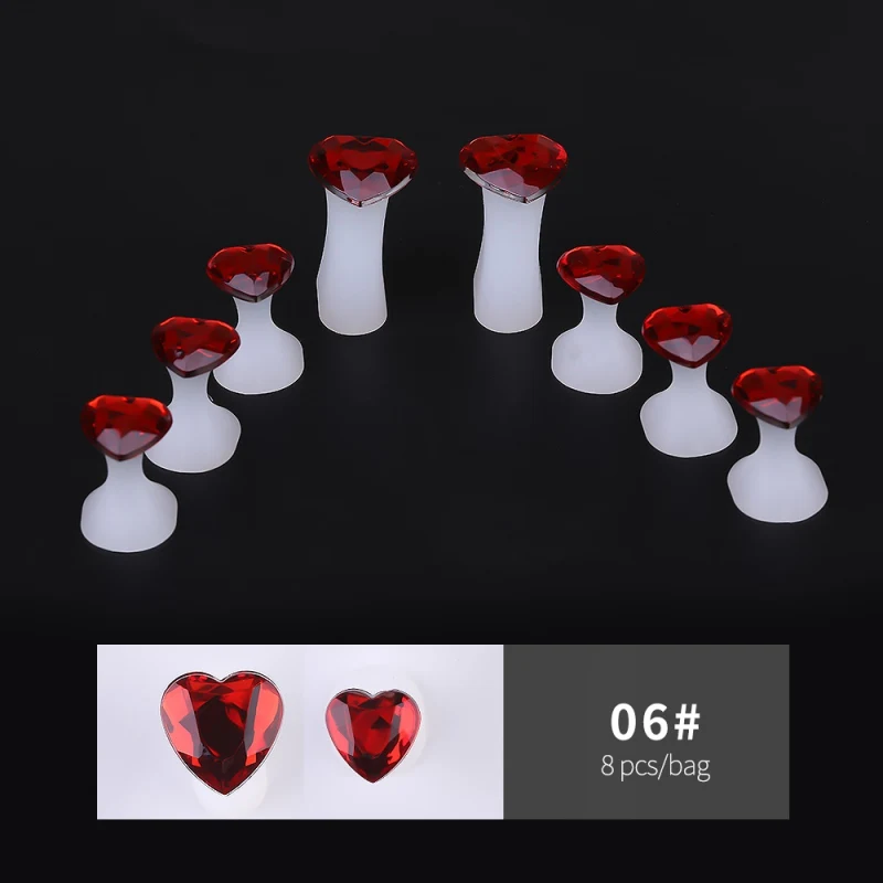 8 шт. силиконовый разделитель для ногтей в японском стиле | Красота и здоровье