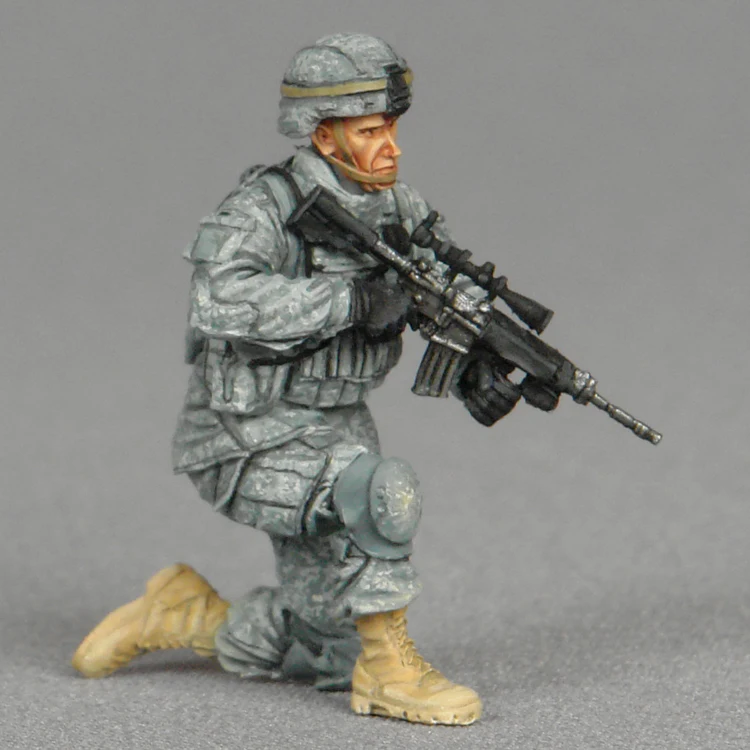 

Фигурка солдата GK, модель из 1/35 смолы, американские стрелки в патрульной группе, военная тема, разобранный и Неокрашенный набор