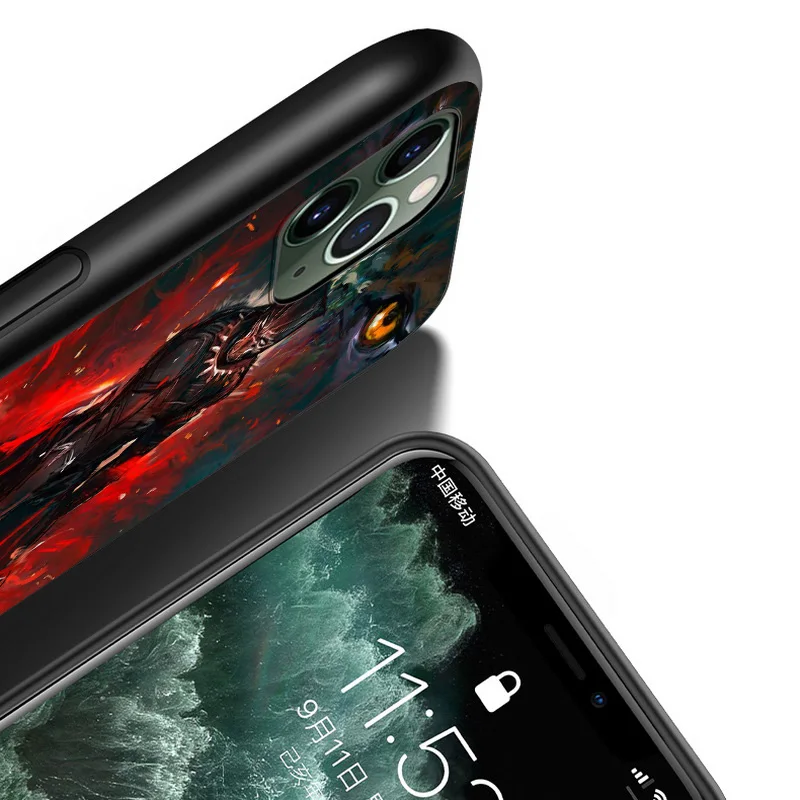 

Marvel Super Hero Avengers Black Panther For Apple iPhone 12 11 XS Pro Max Mini XR X 8 7 6 6S Plus 5 SE TPU Silicone Phone Case