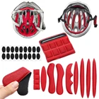 Шлем с внутренним герметичным губчатым наполнителем комплекты для замены мотоциклетный велосипедный шлем набор универсальных поролоновых прокладок