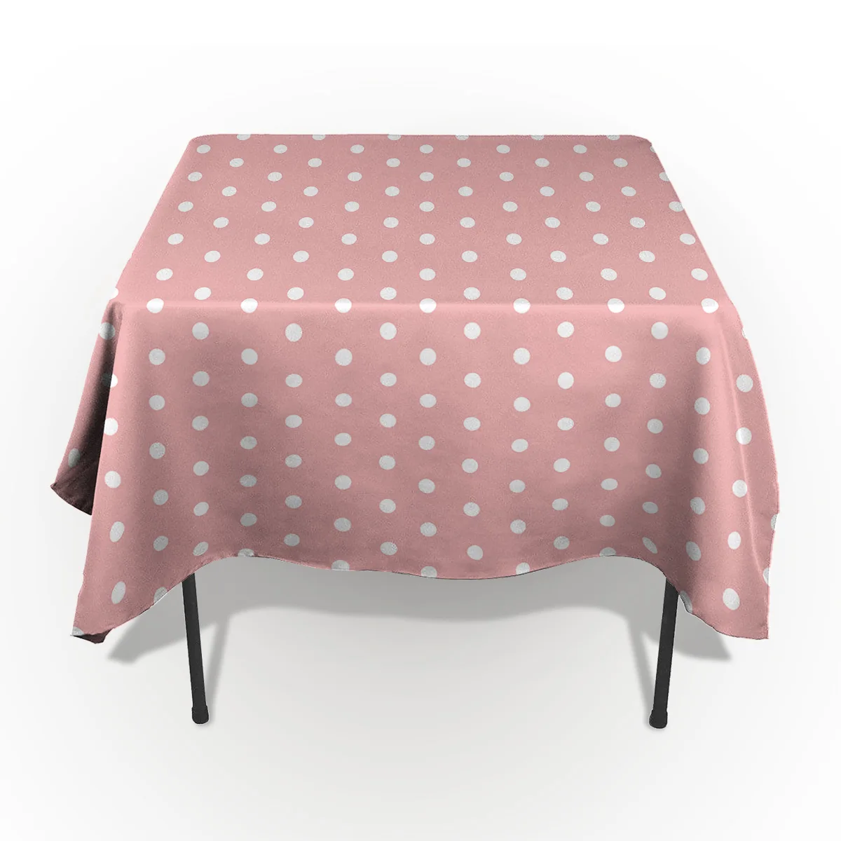 Белая точка волны розовая скатерть прямоугольная столовая для стола коврик