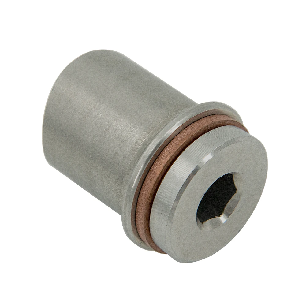 Универсальный кислородный датчик O2 Ступенчатая Монтажная гайка и заглушки