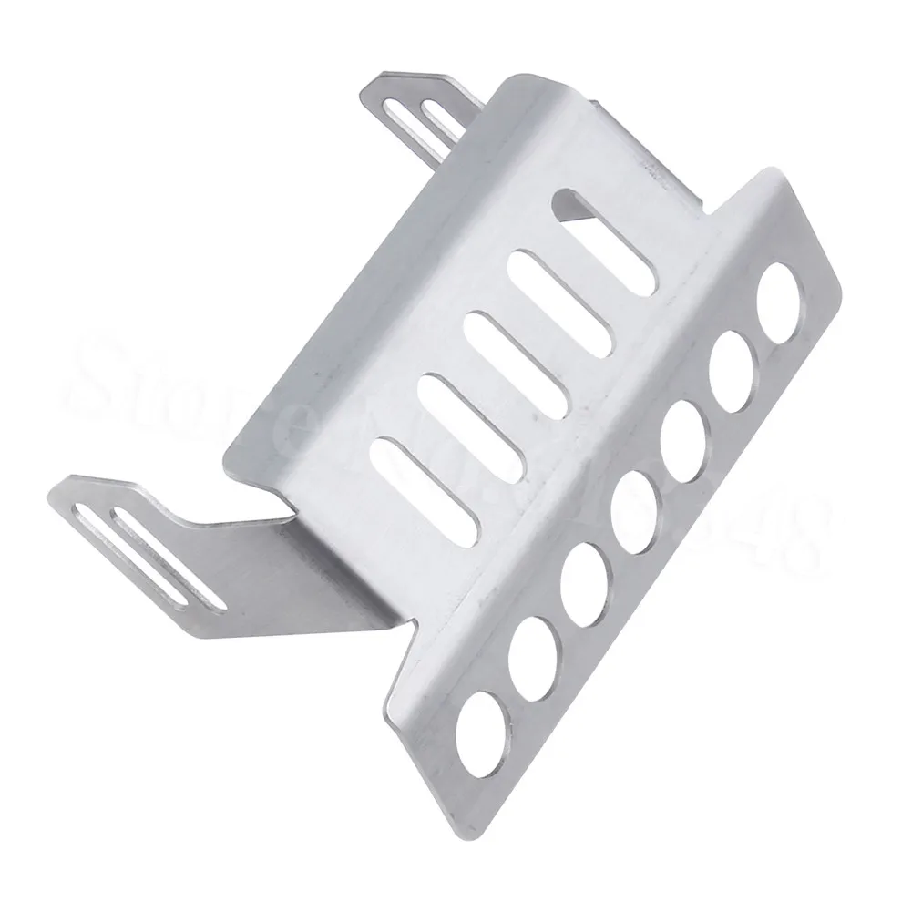 10 компл. TRX4 нержавеющая сталь ось Защитная защита противоскользящая пластина