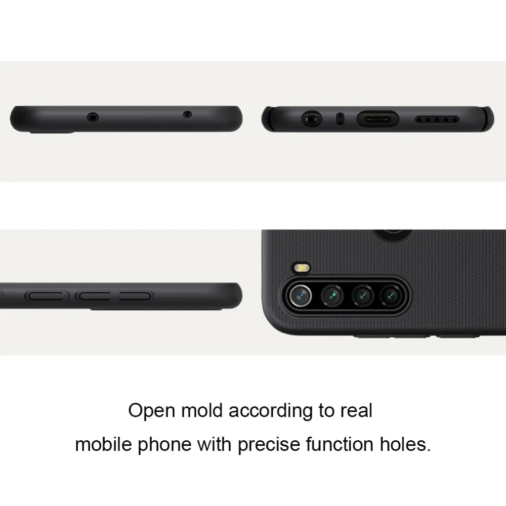 Для Xiaomi Redmi Note 8T 8 7 6 5 Pro чехол Nillkin суперматовая защитная задняя крышка для Xiaomi Redmi Note 8T 8 7 6 5 Pro 4X чехол