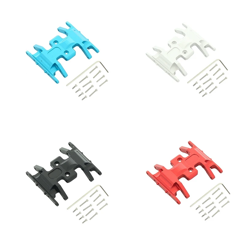 

Металлическая основа держатель коробки передач противоскользящая пластина для Axial SCX24 90081 1/24 детали для обновленного радиоуправляемого гус...