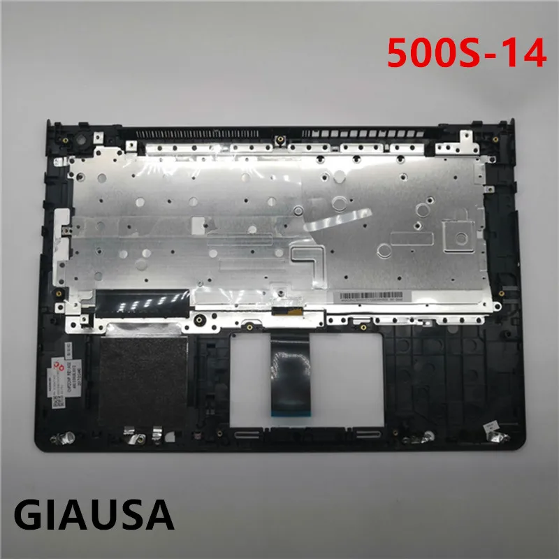 Для lenovo Ideapad 500S-14 500S-14ISK S41-70 Клавиатура США Белый Упор для рук черный корпус 5CB0H71431
