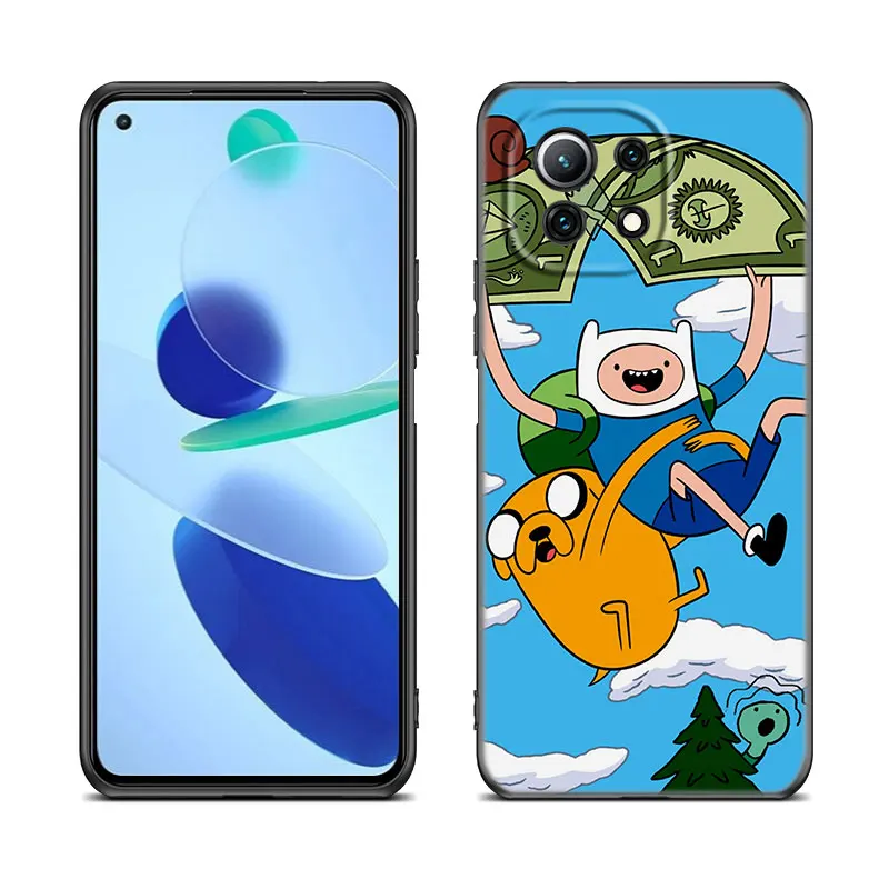 Чехол для телефона Adventure Time Xiaomi Mi POCO X3 NFC GT M4 M3 11T 10T Pro A3 A2 11 Lite NE 11i F3 C31 CiVi мягкий