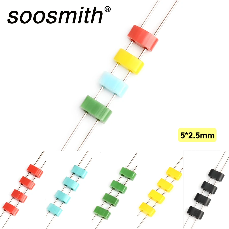 Бусины из чешского стекла с 2 отверстиями 5x2 мм|Бусины| |