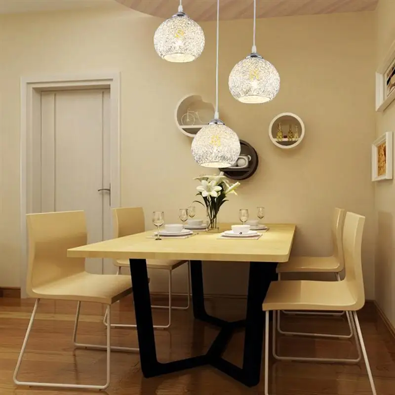 

220V LED E27 Pastoral Style Bar Dining Room Lamp Aluminum Chandelier Decorative Use Lighting