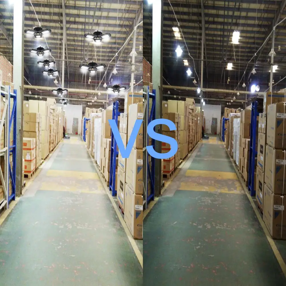 

UFO Led Light E27 High Bay Light Garage Lamp 60W 85-265v LED Lights For Gas Station Canopy Workshop Football Field