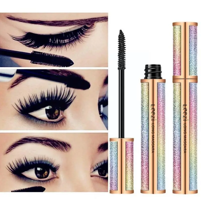 

Slim Mascara Curling Thick Mascara Make up Waterproof sweat-proof non-smudged Thick Black Eye Cosmetics Lengthening D6Z5