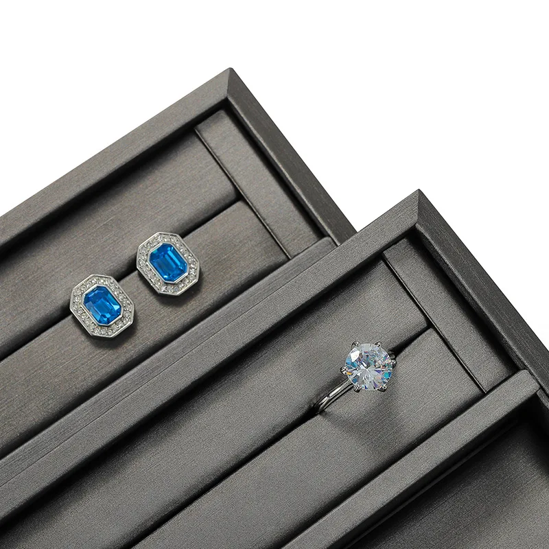 Jewelry Ring Bracelet Display Tray Shop Jewelry Watch Pallet Bracelet Necklace Earring Storage Tray jewelry organizer