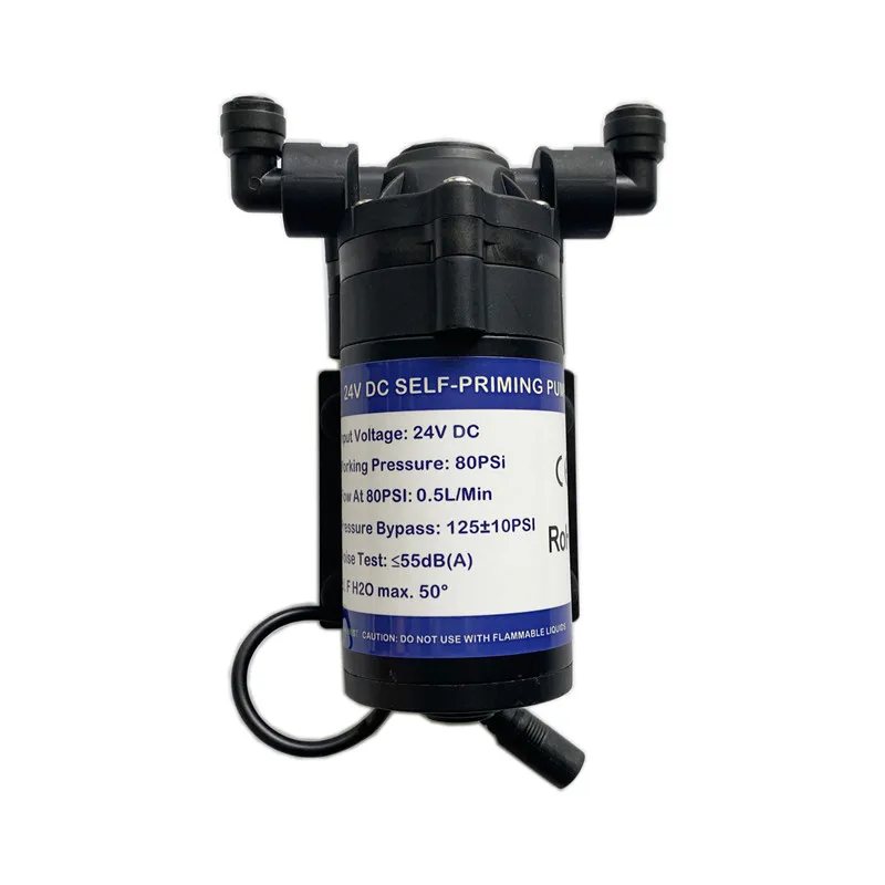 

H195 Mini Size Super quiet 24V DC water pump 0.5L/min aquarium pump for patio misting system