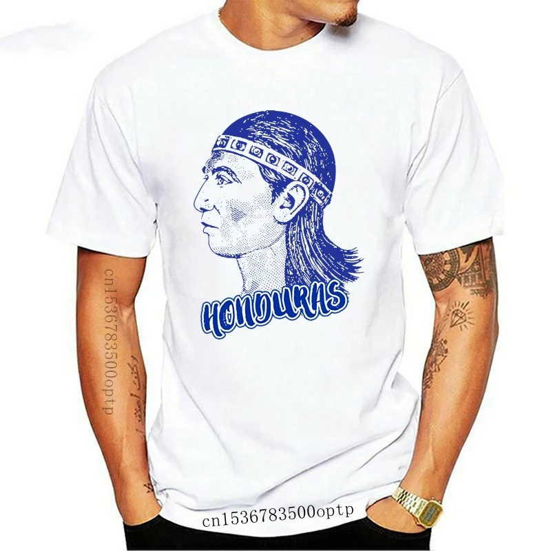 

New Men's Honduras indio t shirt Customized Short Sleeve O Neck Formal Anti-Wrinkle 2021 Fashion Spring Autumn Vintage shirt