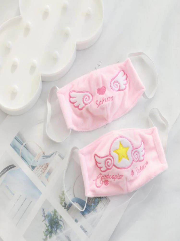 Плюшевая мультяшная аниме карточка Captor Сакура мягкая креативная девочка милые