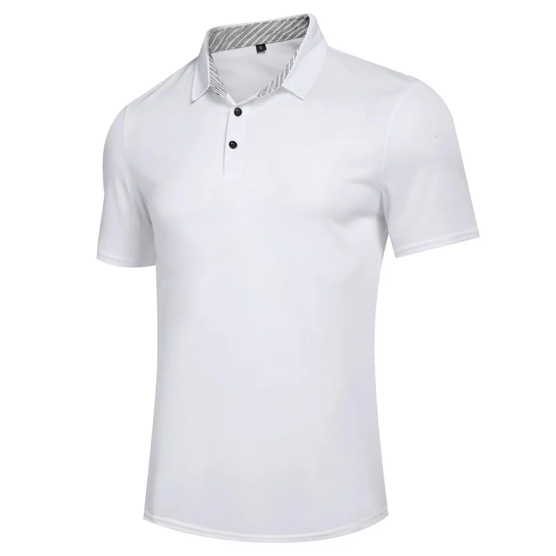 

Men's Short Sleeve Polo Shirts Streetwear Brand 2020 New Arrived High Quality Summer Tops New Sale Male Cotton Shirt S-2XL