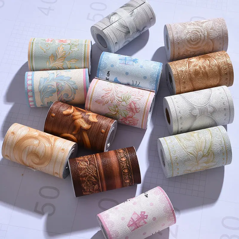 Самоклеющийся плинтус для стен Стикеры границ Гостиная кухни ванной спальни