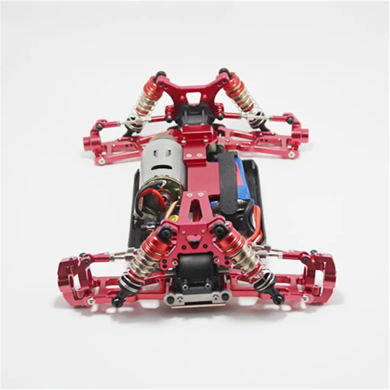 Для WLtoys 1:14 144001 RC Автомобиль Полное Обновление Запасные части Металл C сиденье