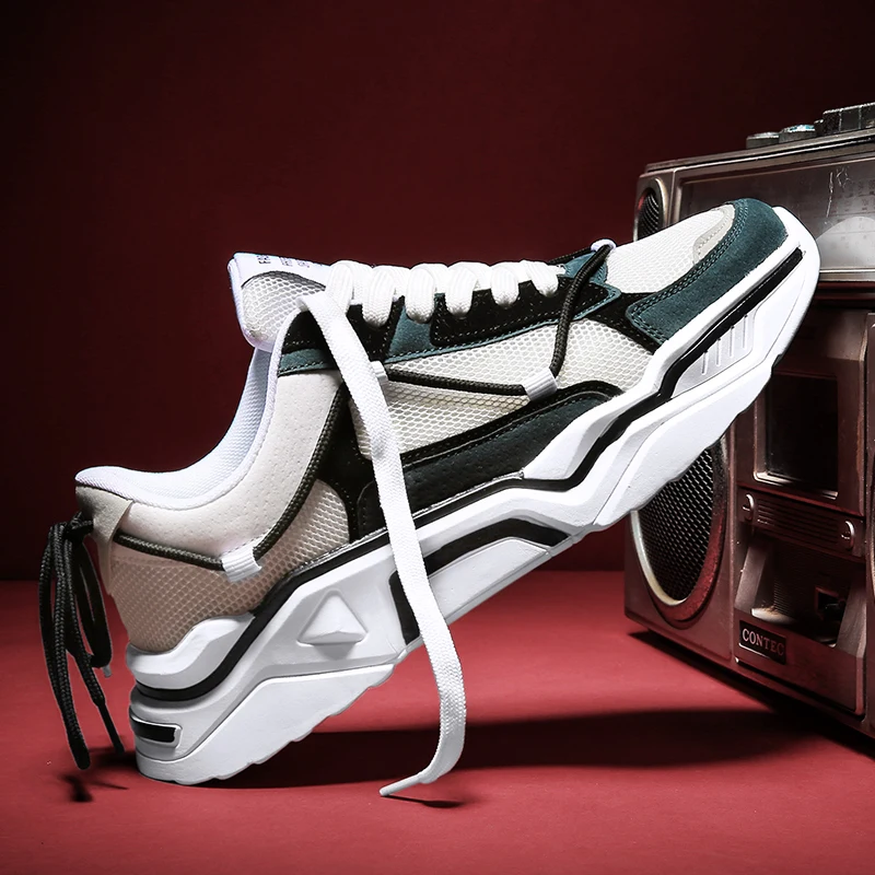 

Кроссовки мужские Нескользящие, дышащие, повседневная обувь, модель 2021