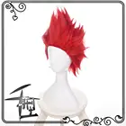 Красный короткий термостойкий парик для косплея эйджиро из мф Моя боку