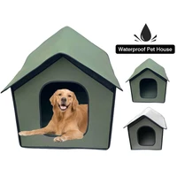 pet outdoor house waterproof weatherproof cat nest dog house foldable pet shelter all weather doghouse puppy shelter for pets