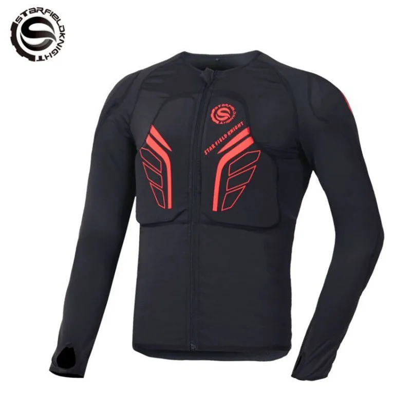 Новинка SFK мотоциклетная броня одежда небьющаяся для езды на мотоцикле защитная