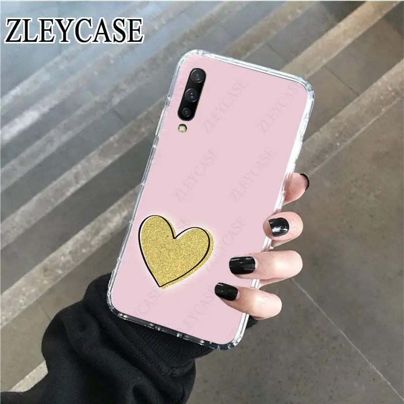 Прозрачный мягкий силиконовый чехол для телефона samsung Galaxy A50 A10 A30 A70 A7 A9 A10S J5 J6 J7 J8
