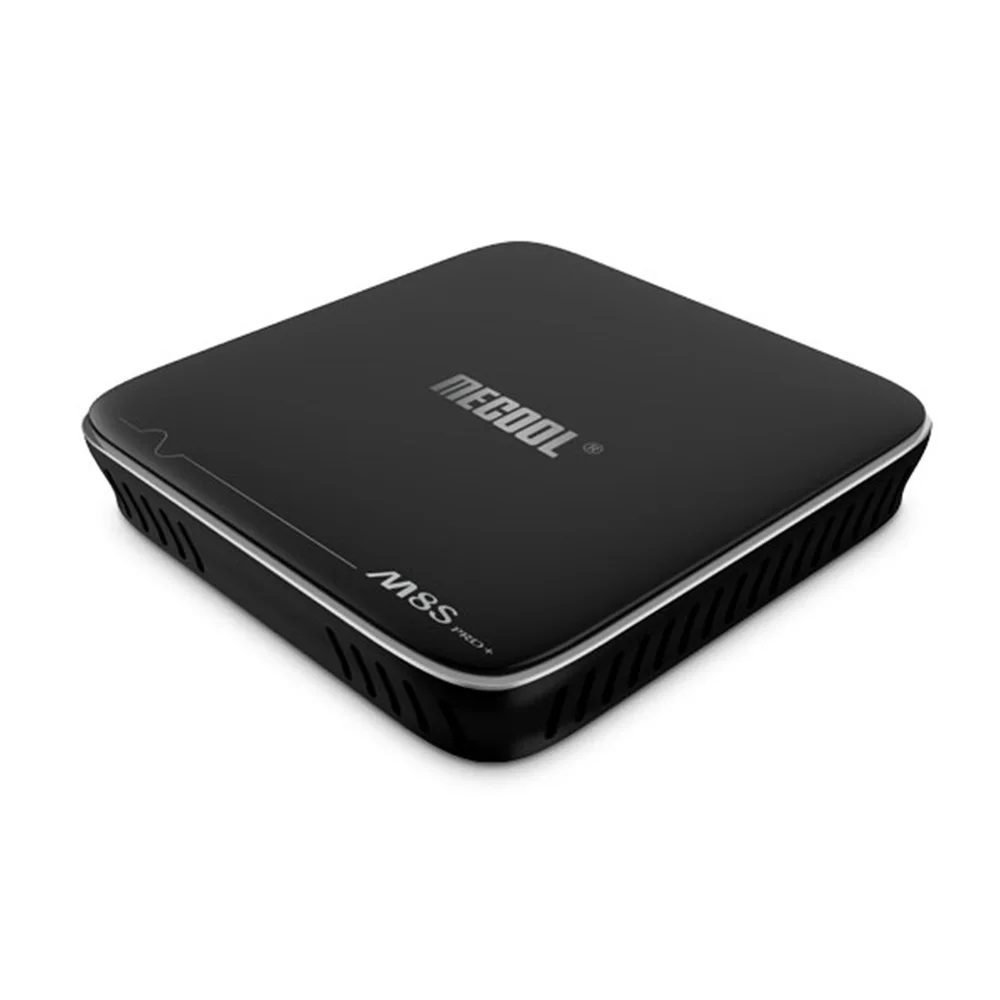 ТВ приставка MECOOL M8S PRO Plus Android 7 1 с голосовым ИК управлением 2 4 ГГц четырехъядерным